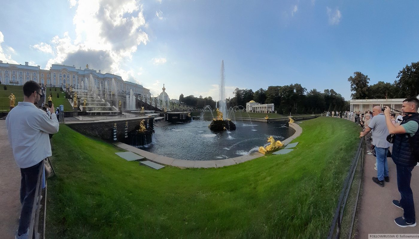 Панорамы Петергофа