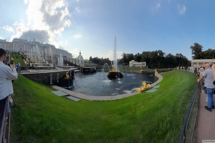 Панорамы Петергофа